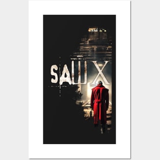 SAW X ( saw 10 )Tobin Bell as John Kramer movie graphic design poster Posters and Art